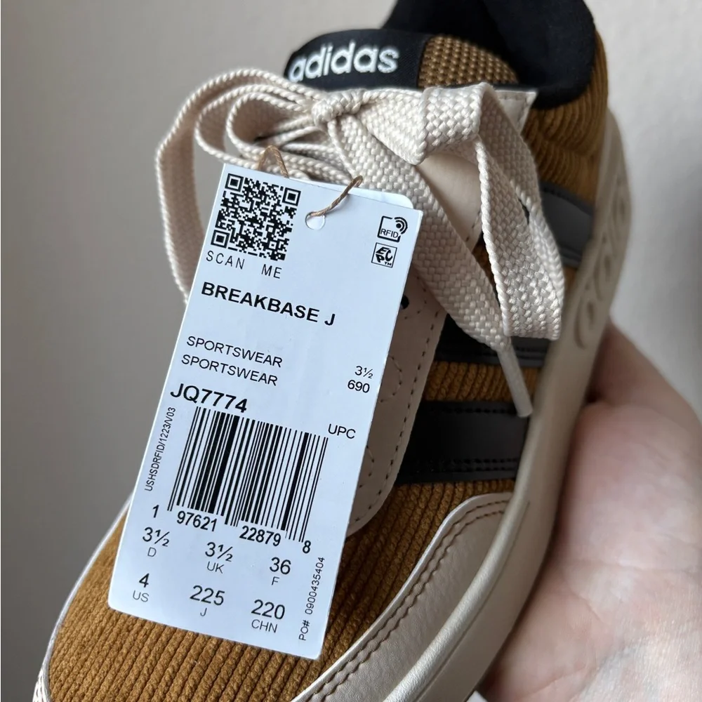 Adidas breakbase sneakers, new